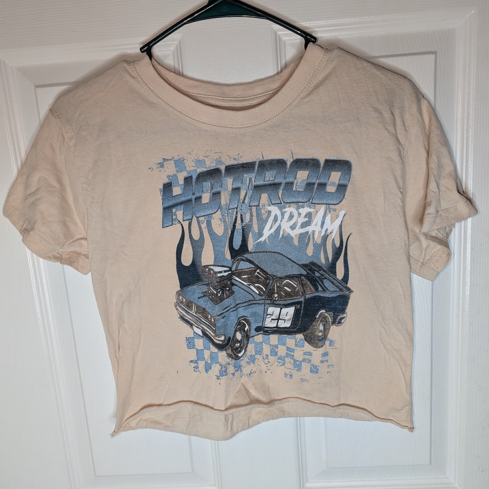 Hot Rod Dream Graphic Tee - Cream
